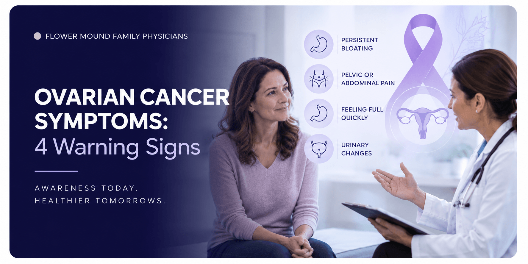 Ovarian Cancer Symptoms 4 Warning Signs